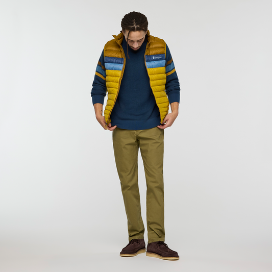 Fuego Down Vest - Men's - Bronze/Gold - US 4778
