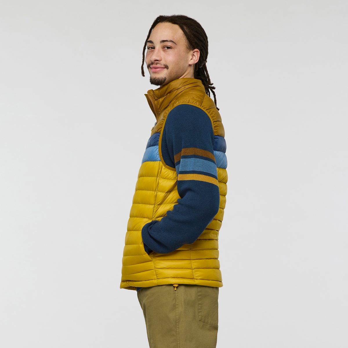 Fuego Down Vest - Men's - Bronze/Gold - US 4778