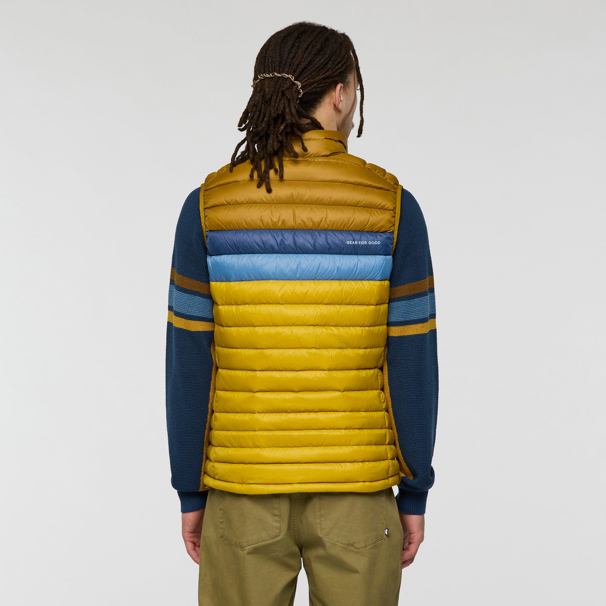 Fuego Down Vest - Men's - Bronze/Gold - US 4778