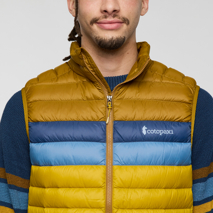 Fuego Down Vest - Men's - Bronze/Gold - US 4778