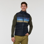 Fuego Down Vest - Men's - Carbon Stripes - US 7445