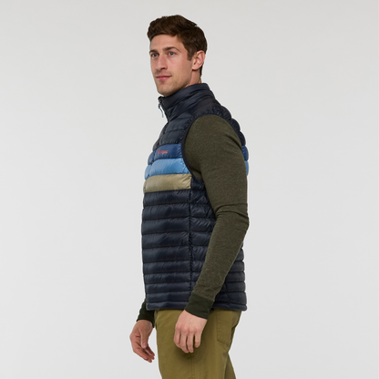 Fuego Down Vest - Men's - Carbon Stripes - US 7445