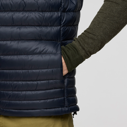 Fuego Down Vest - Men's - Carbon Stripes - US 7445