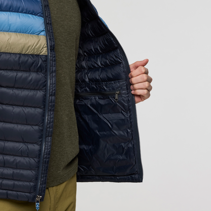 Fuego Down Vest - Men's - Carbon Stripes - US 7445