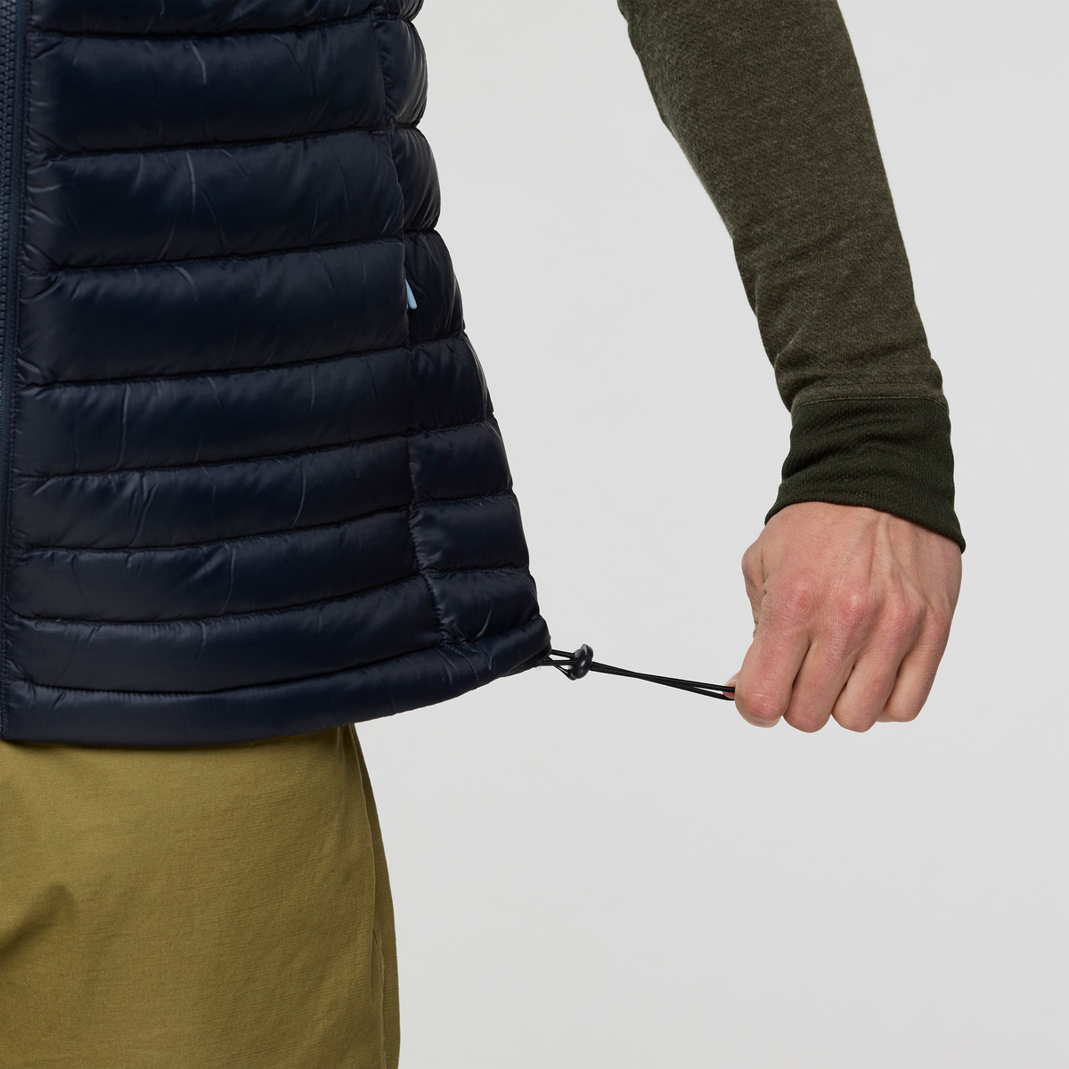 Fuego Down Vest - Men's - Carbon Stripes - US 7445