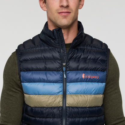Fuego Down Vest - Men's - Carbon Stripes - US 7445