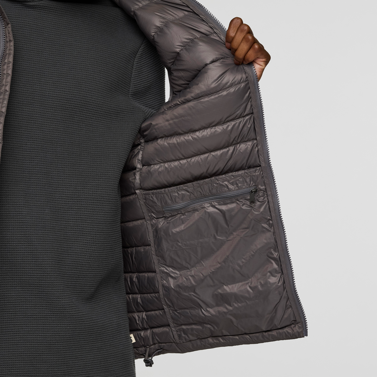 Fuego Down Vest - Men's - Cinder Stripes - US 5141