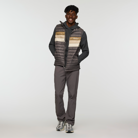 Fuego Down Vest - Men's - Cinder Stripes - US 5141