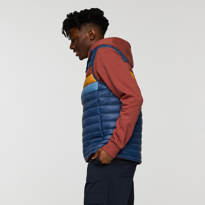 Fuego Down Vest - Men's - Deep Sea Stripes - US 8633