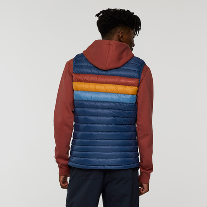 Fuego Down Vest - Men's - Deep Sea Stripes - US 8633