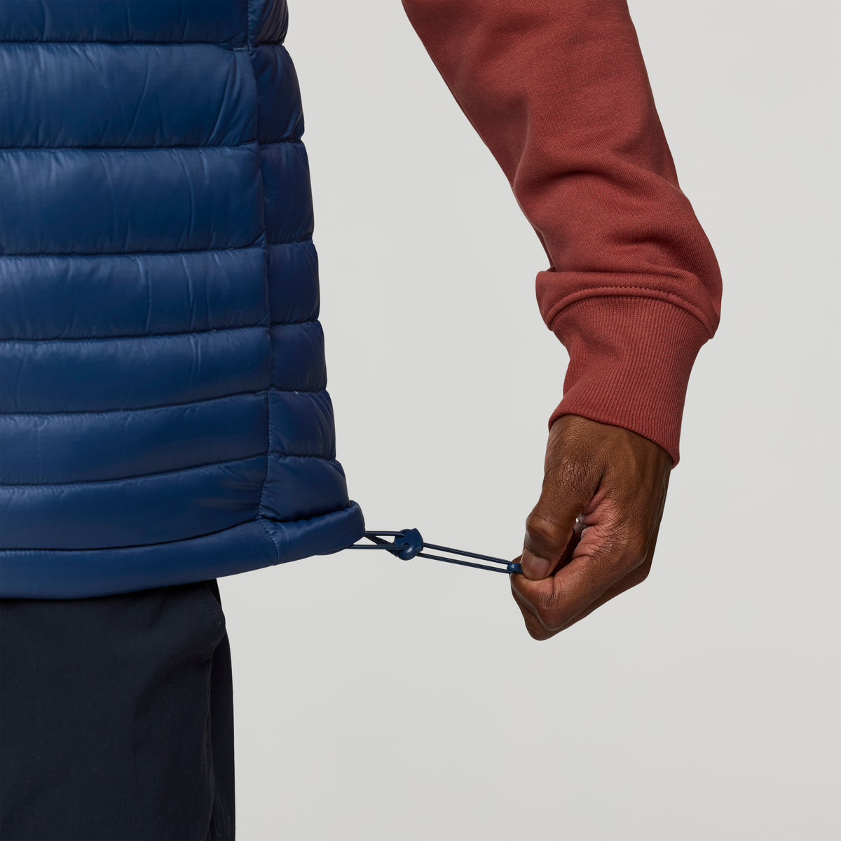 Fuego Down Vest - Men's - Deep Sea Stripes - US 8633
