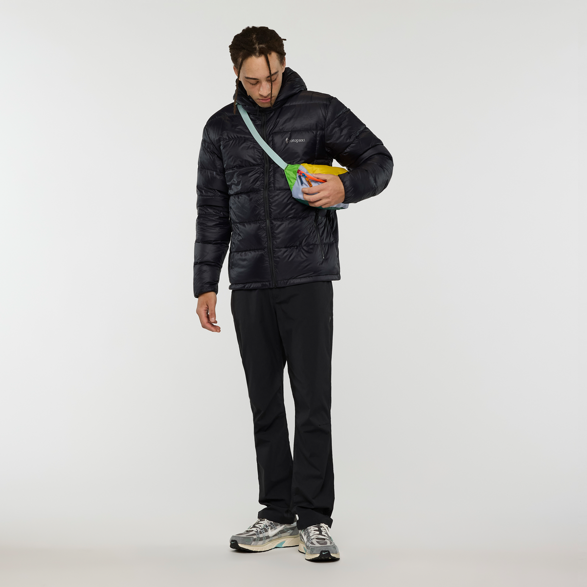 Fuego Max Down Hooded Jacket - Men's - Cotopaxi Black - US 3413