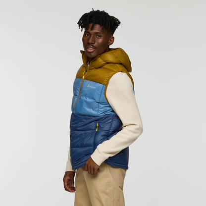 Fuego Max Down Vest - Men's - Bronze/Deep Sea - US 4630