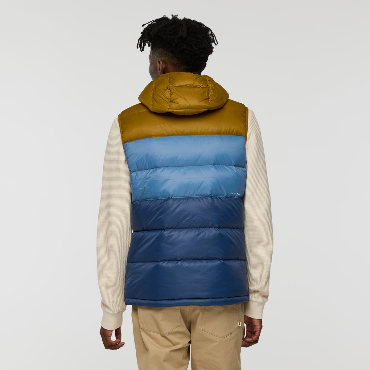 Fuego Max Down Vest - Men's - Bronze/Deep Sea - US 4630