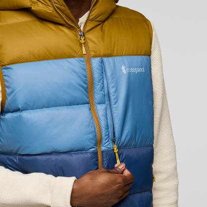 Fuego Max Down Vest - Men's - Bronze/Deep Sea - US 4630