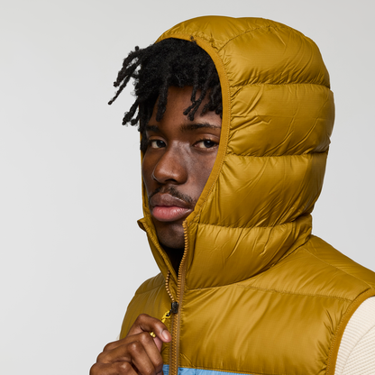 Fuego Max Down Vest - Men's - Bronze/Deep Sea - US 4630