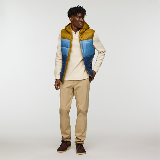 Fuego Max Down Vest - Men's - Bronze/Deep Sea - US 4630
