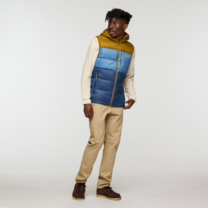 Fuego Max Down Vest - Men's - Bronze/Deep Sea - US 4630