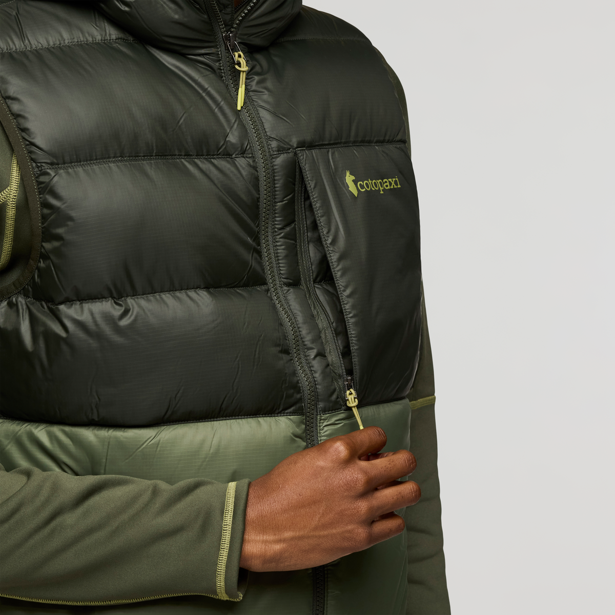 Fuego Max Down Vest - Men's - Woods/Fatigue - US 1786