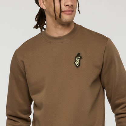 Lava Llama Crew Sweatshirt - Men's - Dune - US 4294