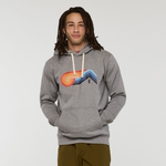 Melting Sunset Pullover Hoodie - Men's - Heather Grey - US 4717