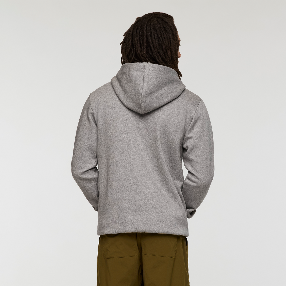 Melting Sunset Pullover Hoodie - Men's - Heather Grey - US 4717
