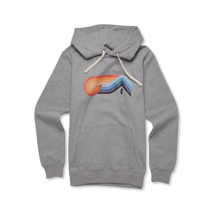 Melting Sunset Pullover Hoodie - Men's - Heather Grey - US 4717