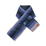 Fuego Down Scarf - Carbon Stripes - US 6057