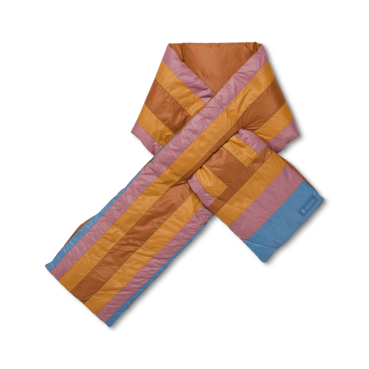 Fuego Down Scarf - Sienna Stripes - US 6519