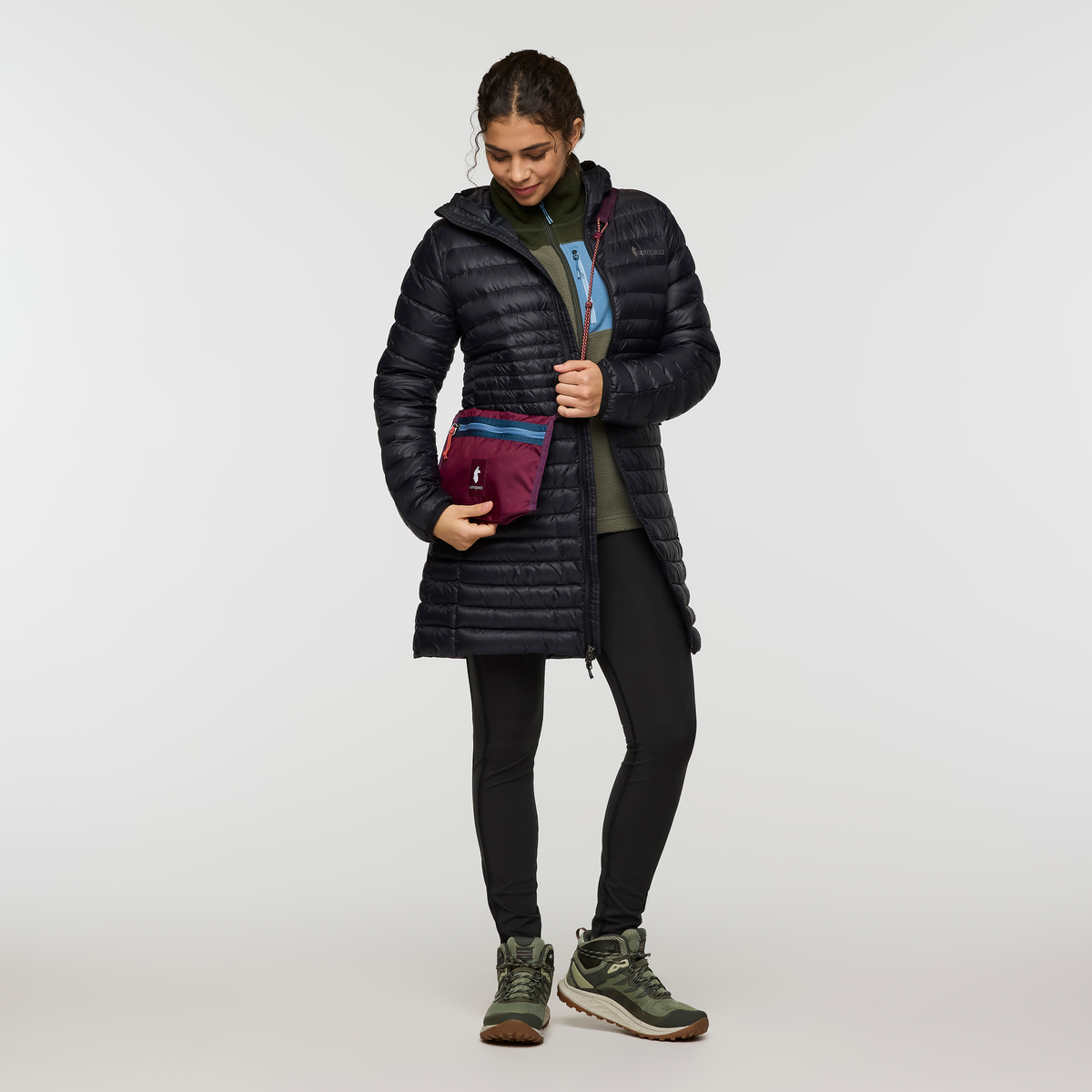 Lista 2L Lightweight Crossbody Bag - Cada Día - Black - US 8250