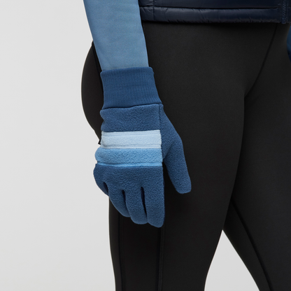 Teca Fleece Gloves - Deep Sea - US 5925