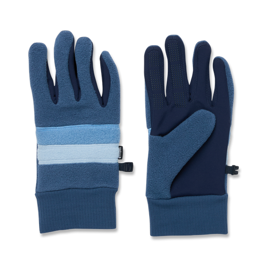 Teca Fleece Gloves - Deep Sea - US 5925