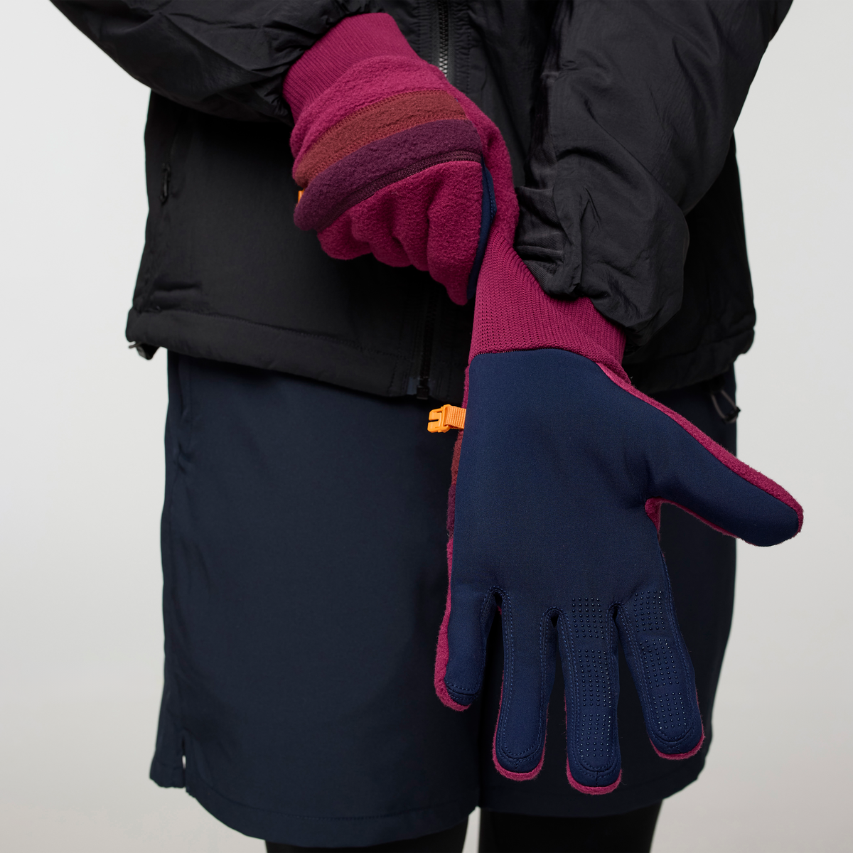 Teca Fleece Gloves - Deep Sea - US 5925