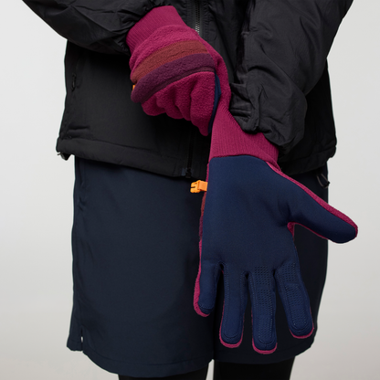 Teca Fleece Gloves - Deep Sea - US 5925