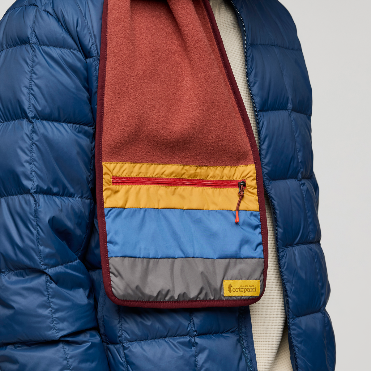 Teca Fleece Scarf - Nutmeg - US 8287