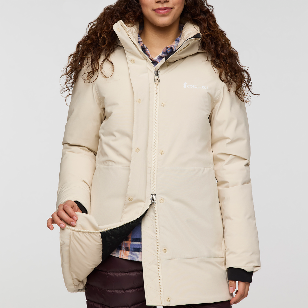 Calidez Down Parka - Women's - Cream - US 4425
