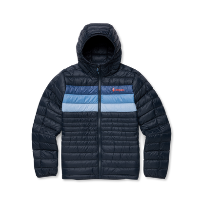 Fuego Down Hooded Jacket - Women's - Carbon Stripes - US 6958