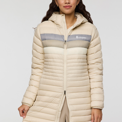 Fuego Down Parka - Women's - Cream Stripes - US 6487