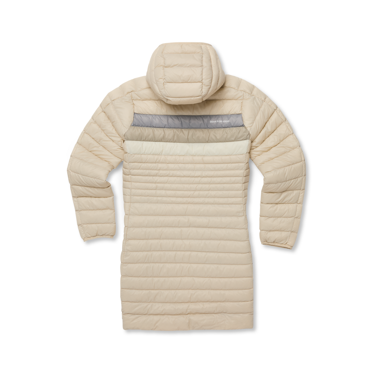 Fuego Down Parka - Women's - Cream Stripes - US 6487