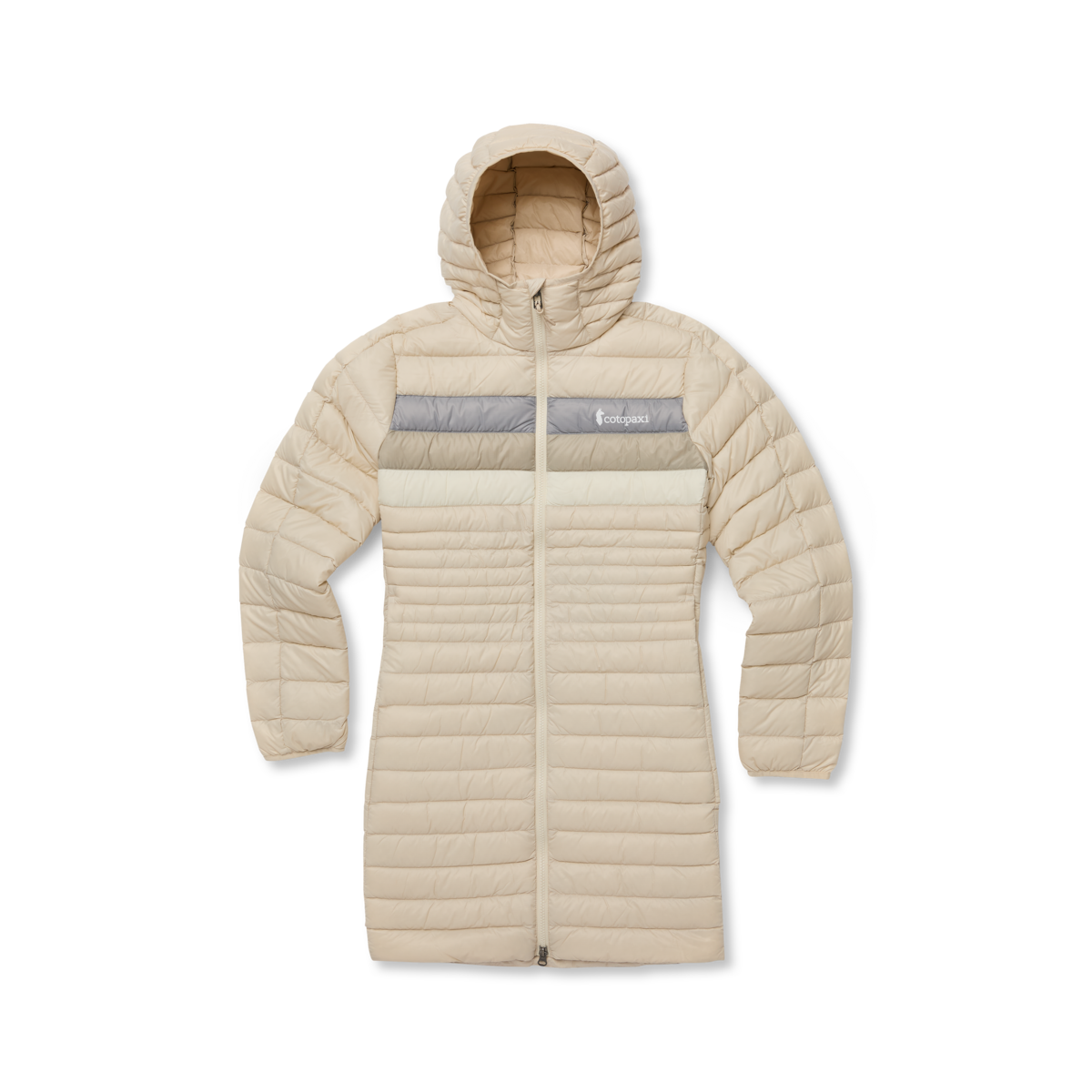 Fuego Down Parka - Women's - Cream Stripes - US 6487