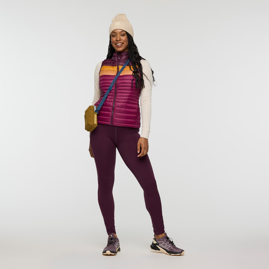 Fuego Down Vest - Women's - Blackberry/Jam - US 2215