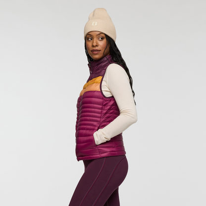 Fuego Down Vest - Women's - Blackberry/Jam - US 2215