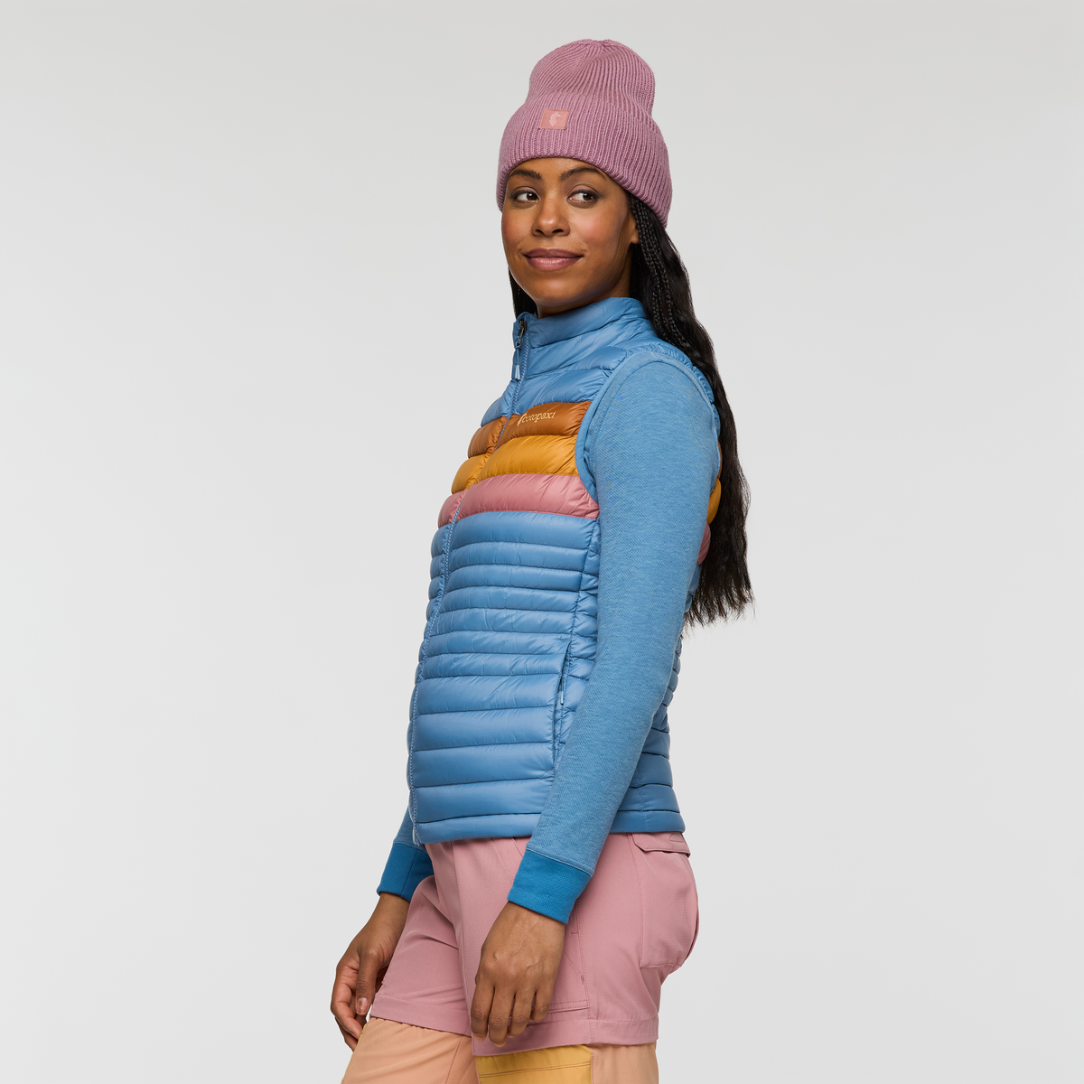 Fuego Down Vest - Women's - Fjord Stripes - US 4981