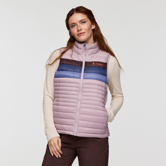Fuego Down Vest - Women's - Quartz Stripes - US 1416