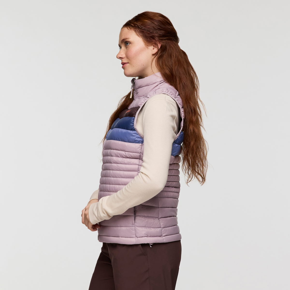 Fuego Down Vest - Women's - Quartz Stripes - US 1416