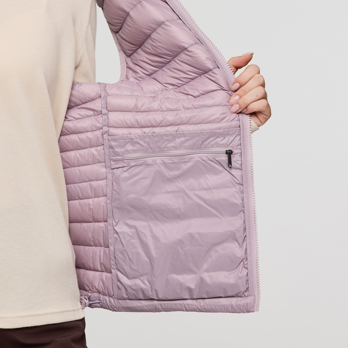 Fuego Down Vest - Women's - Quartz Stripes - US 1416
