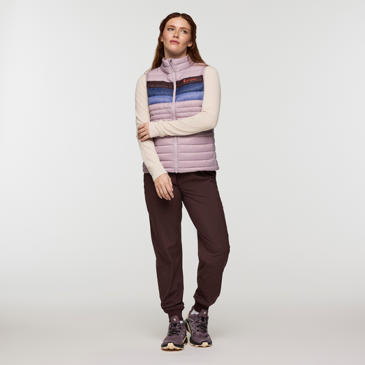 Fuego Down Vest - Women's - Quartz Stripes - US 1416