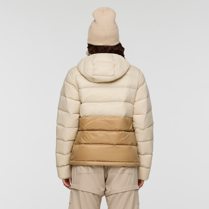 Fuego Max Down Hooded Jacket - Women's - Cream/Khaki - US 7431