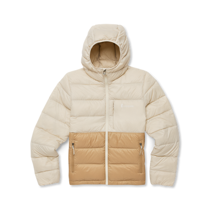 Fuego Max Down Hooded Jacket - Women's - Cream/Khaki - US 7431