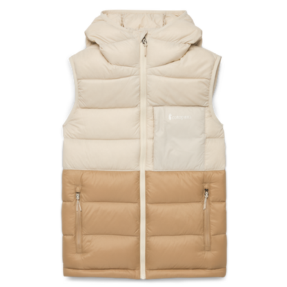Fuego Max Down Vest - Women's - Cream/Khaki - US 1273